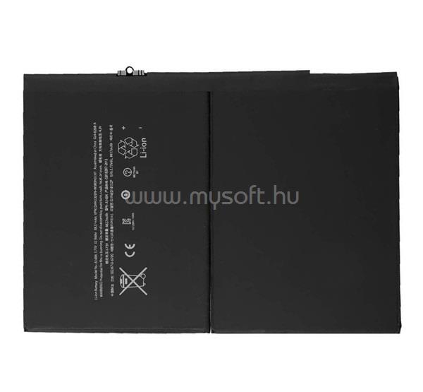 GIGAPACK IPAD 10.2 (2021) / 10.2 (2020) / Air GIGAPACK Akku 8827mAh LI-ION A1484 kompatibilis