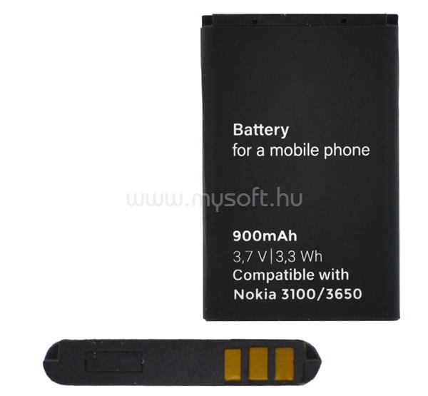 GIGAPACK Nokia 130 (2017) / 105 (2017) / 150 (2017) GIGAPACK Akku 800mAh LI-ION BL-5C/BR-5C/BL-5CB kompatibilis