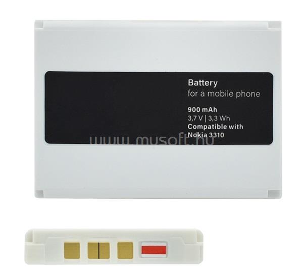 GIGAPACK Nokia 3330 / 3510i / 6800 GIGAPACK Akku 900mAh LI-ION BLC-1/BLC-2/BMC-3 kompatibilis