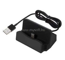 GIGAPACK GIGAPACK Asztali töltő állvány Type-C FEKETE GP-61267 small