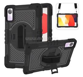 GIGAPACK Redmi Pad SE 11 GIGAPACK Defender műanyag telefonvédő ütésállóság, 360° + kézpánt, FEKETE GP-152732 small