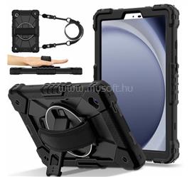 GIGAPACK Samsung Tab A11 LTE / Tab A11 WIFI GIGAPACK Defender műanyag telefonvédő ütésállóság, 360° + kézpánt, FEKETE GP-186677 small