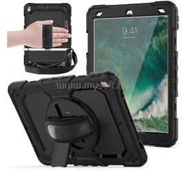 GIGAPACK IPAD Air 2019 / Pro 10.5 (2017) GIGAPACK Defender műanyag telefonvédő ütésállóság, 360° + kézpánt, FEKETE GP-19874 small