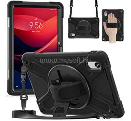 GIGAPACK Lenovo Idea Tab / Idea Tab GIGAPACK Defender műanyag telefonvédő ütésállóság, vállpánt, FEKETE GP-179097 small