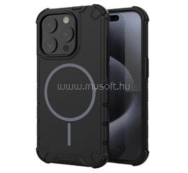 GIGAPACK iPhone 15 Pro Max GIGAPACK Defender műanyag telefonvédő ütésállóság, MagSafe, FEKETE GP-191606 small