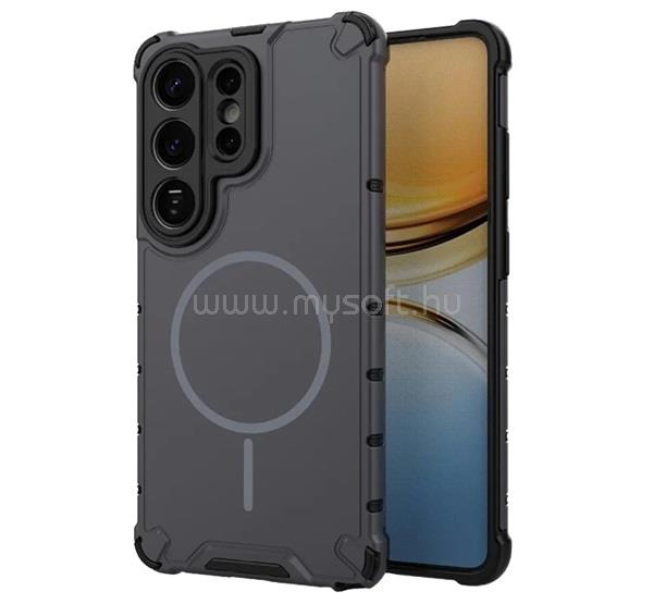 GIGAPACK Samsung S26 Ultra GIGAPACK Defender műanyag telefonvédő ütésállóság, MagSafe, SÖTÉTSZÜRKE