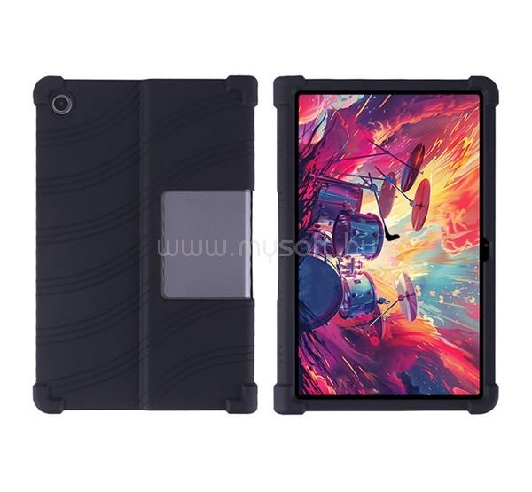 GIGAPACK Lenovo Tab Plus GIGAPACK Defender szilikon telefonvédő ütésállóság FEKETE