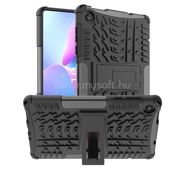 GIGAPACK Lenovo Tab M8 Gen4 / Tab M8 Gen4 GIGAPACK Defender szilikon telefonvédő ütésállóság, autógumi, FEKETE