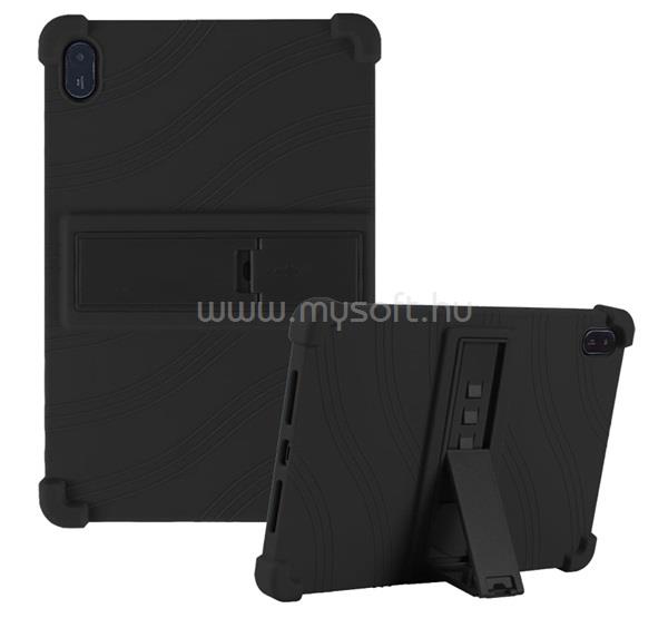 GIGAPACK Huawei MatePad SE 11 GIGAPACK Defender szilikon telefonvédő ütésállóság, kitámasztó, FEKETE
