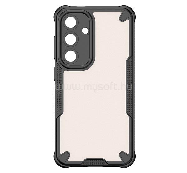 GIGAPACK Samsung S25 Plus GIGAPACK Defender szilikon telefonvédő ütésállóság, kameravédő, FEKETE