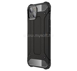 GIGAPACK iPhone 13 GIGAPACK Defender szilikon telefonvédő ütésállóság, fémhatás, FEKETE GP-112475 small