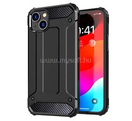 GIGAPACK iPhone 15 GIGAPACK Defender szilikon telefonvédő ütésállóság, fémhatás, FEKETE GP-143042 small