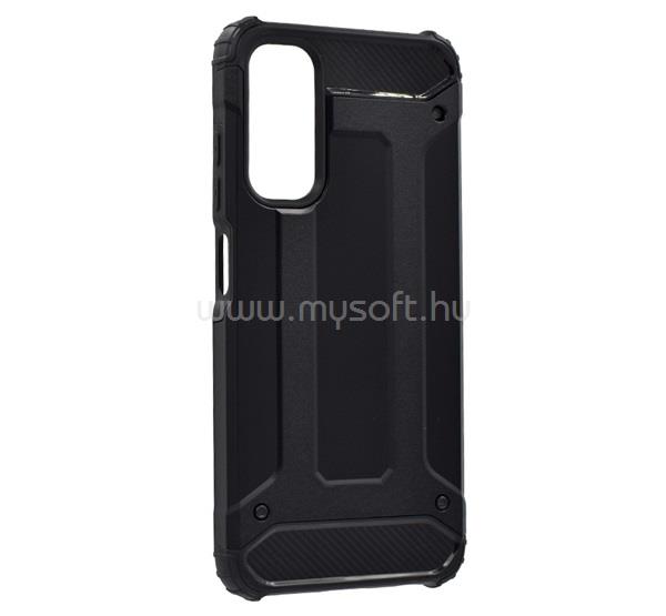 GIGAPACK Samsung A05s GIGAPACK Defender szilikon telefonvédő ütésállóság, fémhatás, FEKETE