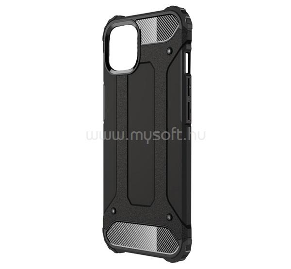 GIGAPACK Samsung S26 Plus GIGAPACK Defender szilikon telefonvédő ütésállóság, fémhatás, FEKETE