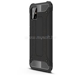 GIGAPACK Samsung A51 GIGAPACK Defender szilikon telefonvédő ütésállóság, fémhatás, FEKETE GP-92663 small