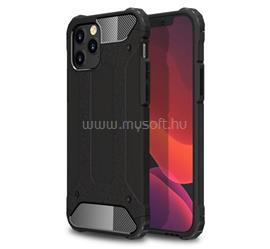 GIGAPACK iPhone 12 Pro / 12 GIGAPACK Defender szilikon telefonvédő ütésállóság, fémhatás, FEKETE GP-98947 small