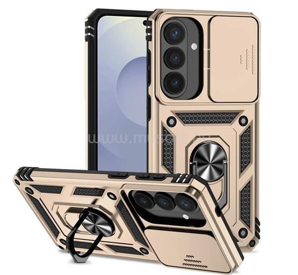 GIGAPACK Samsung S26 Plus GIGAPACK Defender szilikon telefonvédő ütésállóság, kameravédő, ARANY