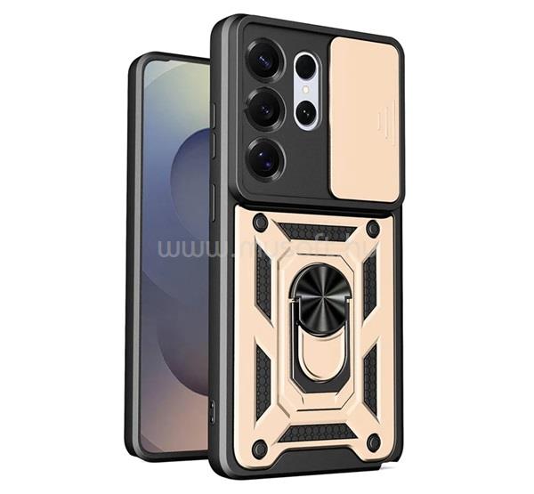 GIGAPACK Samsung S26 Ultra GIGAPACK Defender szilikon telefonvédő ütésállóság, kameravédő, ARANY