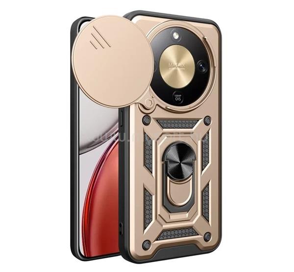 GIGAPACK Honor Magic 8 Lite GIGAPACK Defender szilikon telefonvédő ütésállóság, kameravédő, ARANY