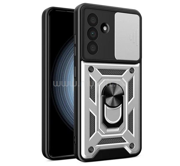 GIGAPACK Samsung A56 5G GIGAPACK Defender szilikon telefonvédő ütésállóság, kameravédő, EZÜST