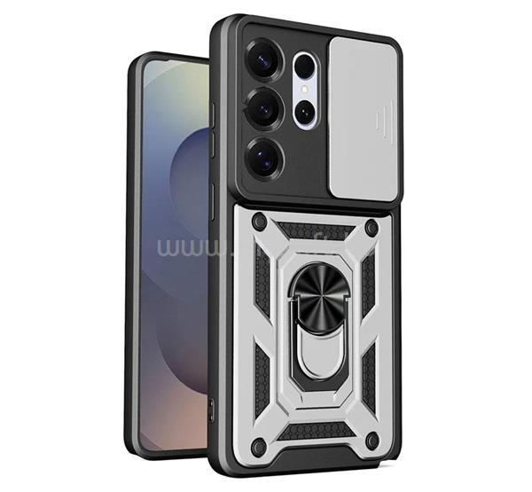 GIGAPACK Samsung S26 Ultra GIGAPACK Defender szilikon telefonvédő ütésállóság, kameravédő, EZÜST