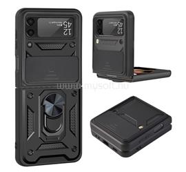GIGAPACK Samsung Z Flip3 5G GIGAPACK Defender szilikon telefonvédő ütésállóság, kameravédő, FEKETE GP-110810 small