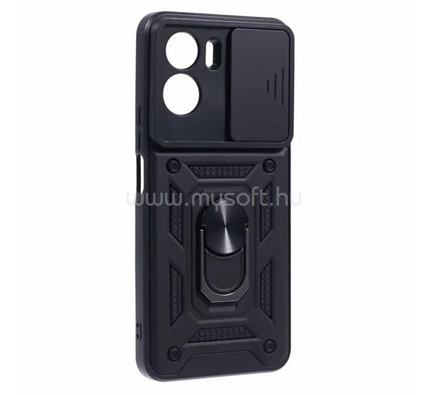 GIGAPACK Honor 90 Lite 5G GIGAPACK Defender szilikon telefonvédő ütésállóság, kameravédő, FEKETE