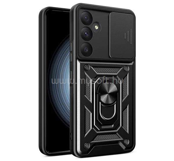 GIGAPACK Samsung A55 5G GIGAPACK Defender szilikon telefonvédő ütésállóság, kameravédő, FEKETE