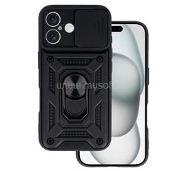 GIGAPACK iPhone 16 GIGAPACK Defender szilikon telefonvédő ütésállóság, kameravédő, FEKETE GP-159880 small