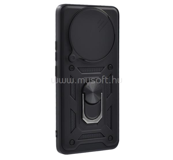 GIGAPACK Redmi Note 14 Pro Plus 5G GIGAPACK Defender szilikon telefonvédő ütésállóság, kameravédő, FEKETE