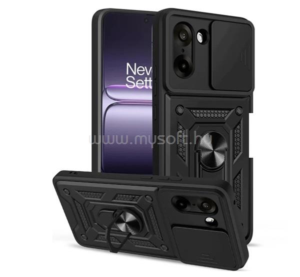 GIGAPACK OnePlus Nord CE5 GIGAPACK Defender szilikon telefonvédő ütésállóság, kameravédő, FEKETE