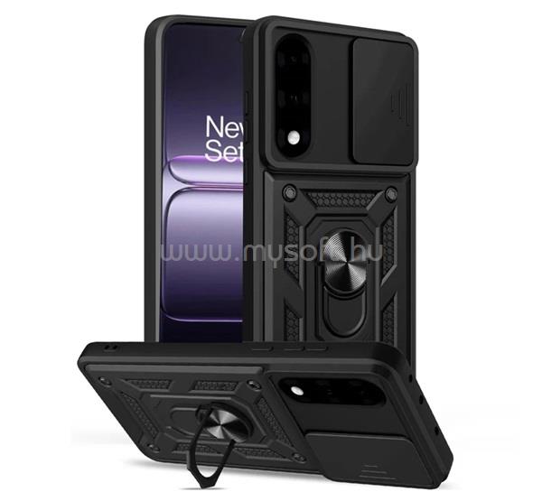 GIGAPACK OnePlus Nord 5 GIGAPACK Defender szilikon telefonvédő ütésállóság, kameravédő, FEKETE