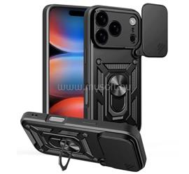 GIGAPACK iPhone 18 Pro Max / 17 Pro Max GIGAPACK Defender szilikon telefonvédő ütésállóság, kameravédő, FEKETE GP-173272 small
