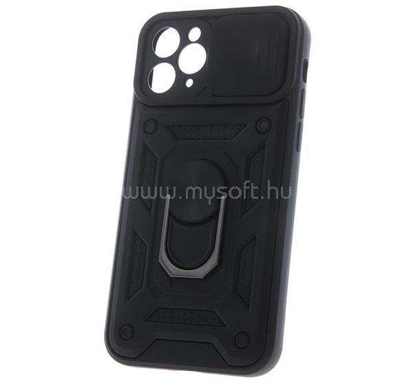 GIGAPACK Honor 600 / 600 Pro GIGAPACK Defender szilikon telefonvédő ütésállóság, kameravédő, FEKETE