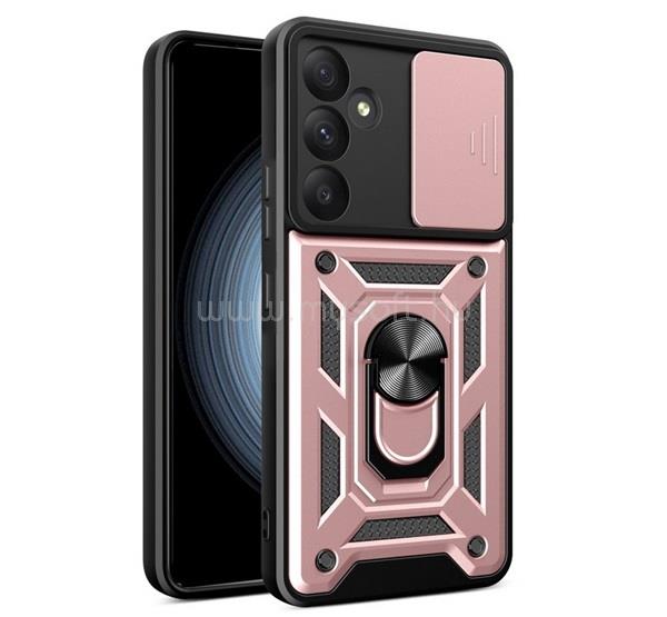 GIGAPACK Samsung A35 5G GIGAPACK Defender szilikon telefonvédő ütésállóság, kameravédő, ROZÉARANY
