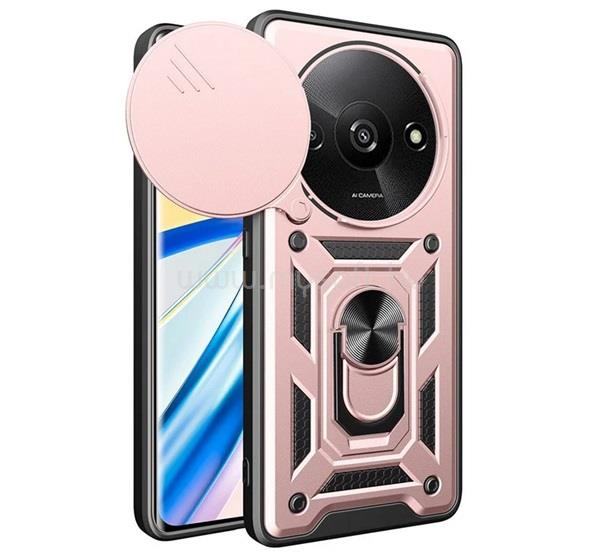 GIGAPACK Redmi A3 4G GIGAPACK Defender szilikon telefonvédő ütésállóság, kameravédő, ROZÉARANY