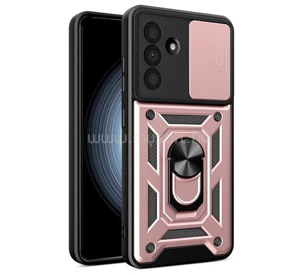 GIGAPACK Samsung A56 5G GIGAPACK Defender szilikon telefonvédő ütésállóság, kameravédő, ROZÉARANY