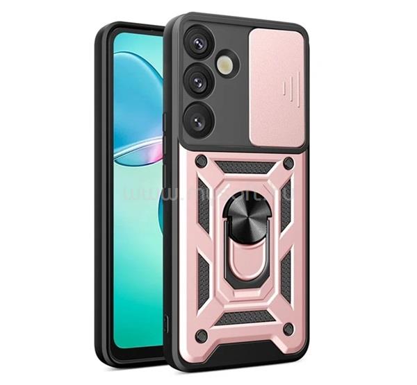 GIGAPACK Samsung A57 5G GIGAPACK Defender szilikon telefonvédő ütésállóság, kameravédő, ROZÉARANY