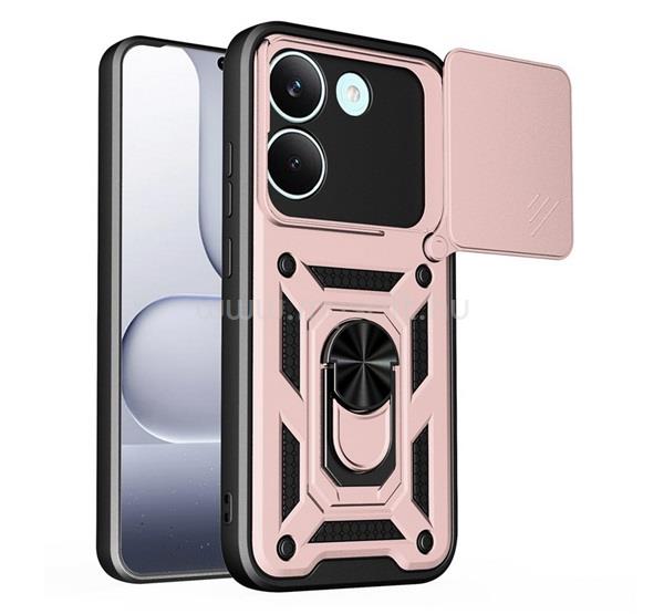 GIGAPACK Poco X8 Pro GIGAPACK Defender szilikon telefonvédő ütésállóság, kameravédő, ROZÉARANY