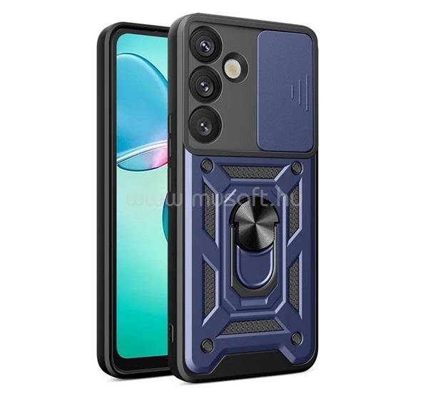 GIGAPACK Samsung S25 GIGAPACK Defender szilikon telefonvédő ütésállóság, kameravédő, SÖTÉTKÉK