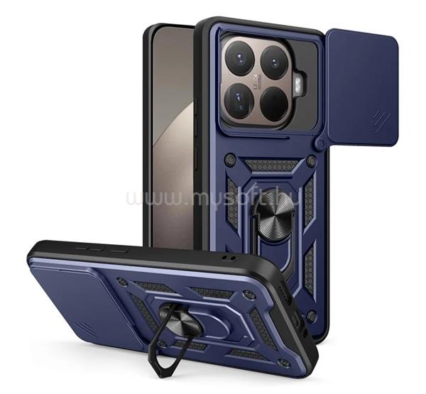 GIGAPACK Xiaomi 15T Pro GIGAPACK Defender szilikon telefonvédő ütésállóság, kameravédő, SÖTÉTKÉK