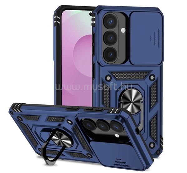 GIGAPACK Samsung S26 GIGAPACK Defender szilikon telefonvédő ütésállóság, kameravédő, SÖTÉTKÉK