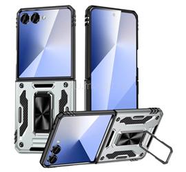GIGAPACK Samsung Z Flip8 / Z Flip7 GIGAPACK Defender szilikon telefonvédő ütésállóság, mágneses, EZÜST GP-193179 small