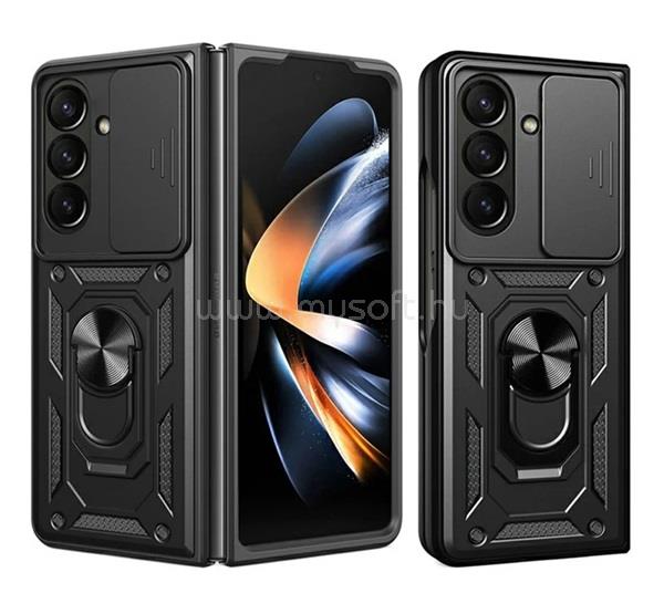 GIGAPACK Samsung Z Fold8 Ultra GIGAPACK Defender szilikon telefonvédő ütésállóság, mágneses, FEKETE