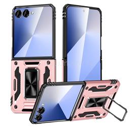 GIGAPACK Samsung Z Flip8 / Z Flip7 GIGAPACK Defender szilikon telefonvédő ütésállóság, mágneses, ROZÉARANY GP-193188 small