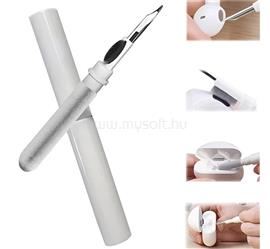 GIGAPACK GIGAPACK Fülhallgató és elektronikai eszköz tisztító 3in1 univerzális, mikroszálas kefe, FEHÉR GP-159814 small