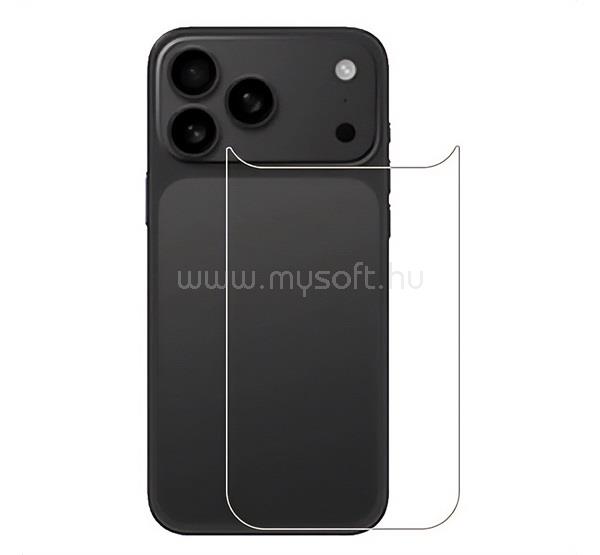 GIGAPACK iPhone 18 Pro Max / 17 Pro Max GIGAPACK Hátlapvédő üveg 2.5D, 9H, ÁTLÁTSZÓ