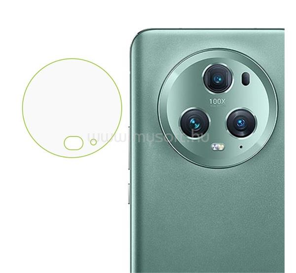 GIGAPACK Honor Magic 5 Pro 5G GIGAPACK Kameravédő üveg 0.3mm, NEM íves, ÁTLÁTSZÓ