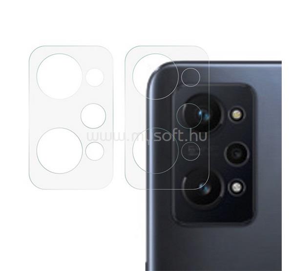 GIGAPACK Realme GT Neo 3T / GT Neo2 GIGAPACK Kameravédő üveg 2db 0.3mm, NEM íves, ÁTLÁTSZÓ