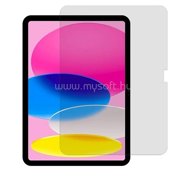 GIGAPACK IPAD 11 (2025) / 10.9 (2022) GIGAPACK Képernyővédő üveg 0.25mm, betekintés védelem, ÁTLÁTSZÓ